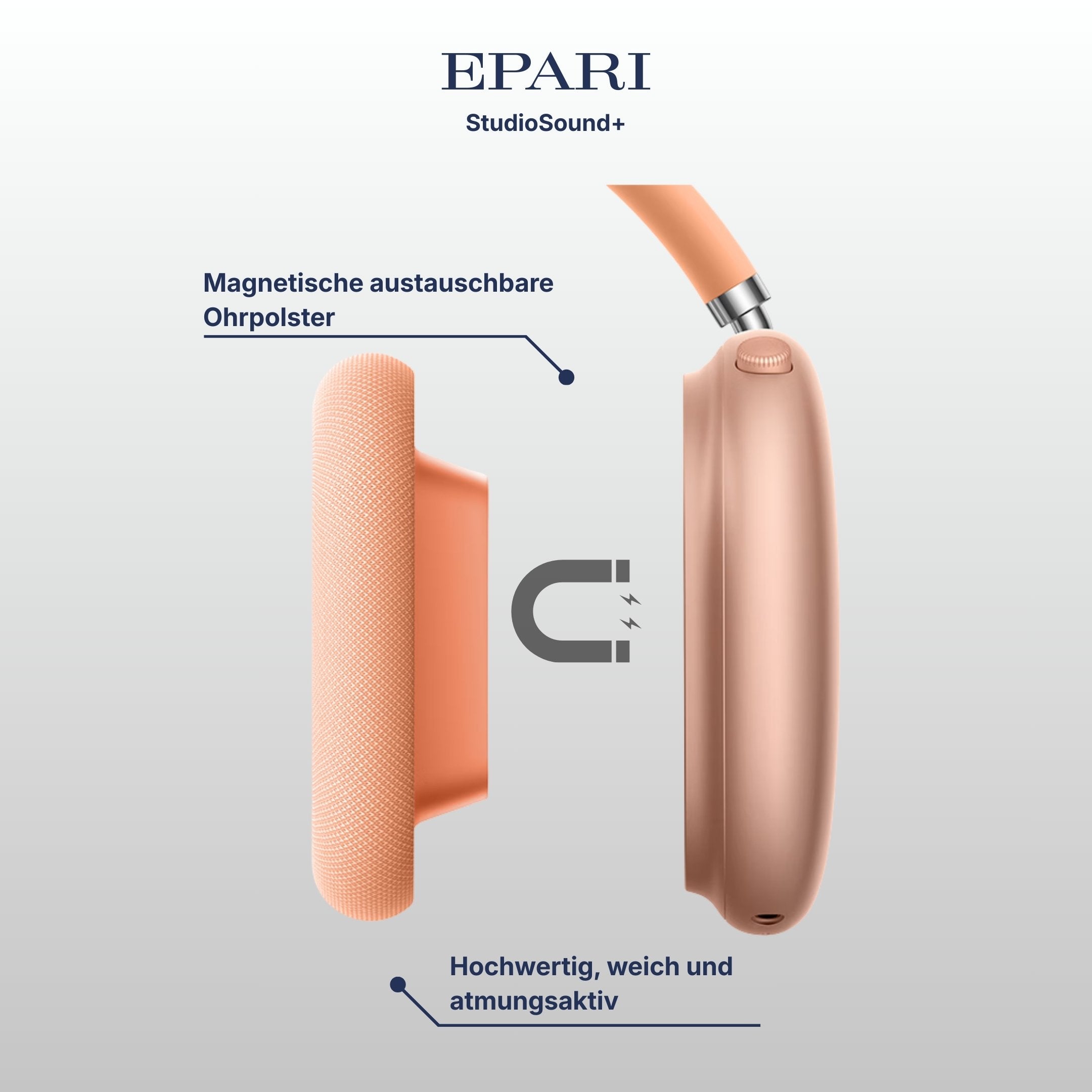StudioSound+ Over-Ear Bluetooth Kopfhörer mit ANC